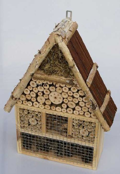 domek dla owadów Hotel owady pożyteczne do ogrodu dla Murarki ogrodowe