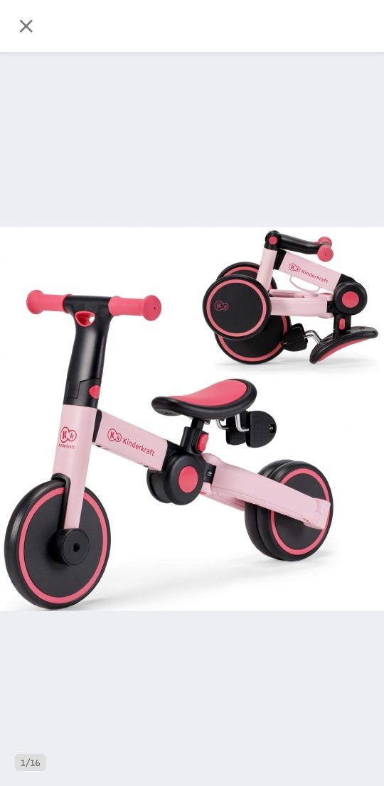 Rower trójkołowy Kinderkraft 4TRIKE CA