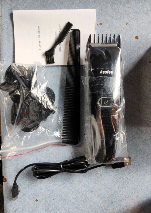 2 w 1 Bezprzewodowa maszynka do strzyżenia włosów, trymer.