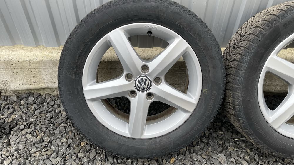 Диски алюмінієві легкосплавні гума шини VW Golf 7 R16 5G0071496