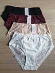 4×Damskie majtki figi z koronką M /L