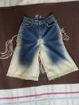 NOWE krótkie spodnie męskie jorts jeans skater za kolana  r. M