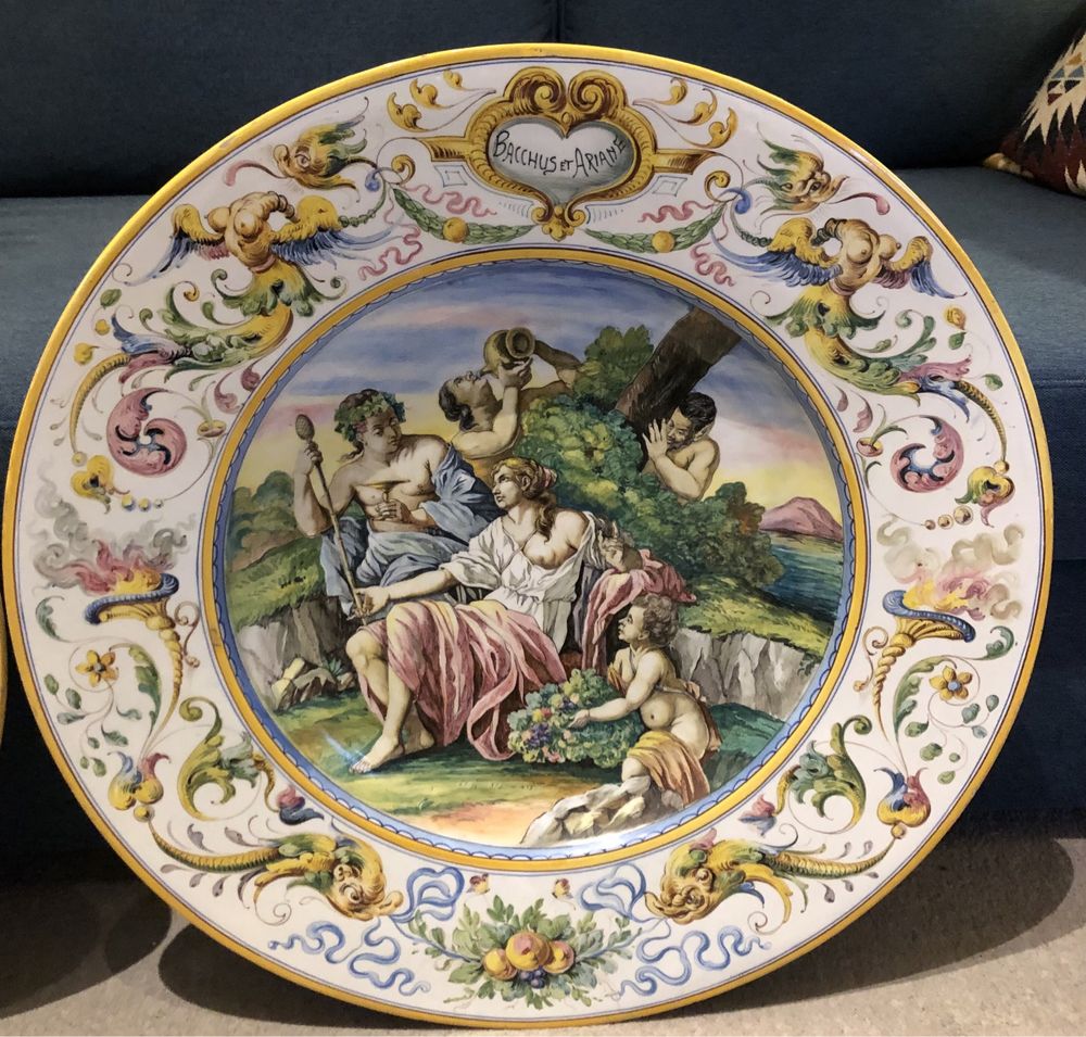 Pratos majolica