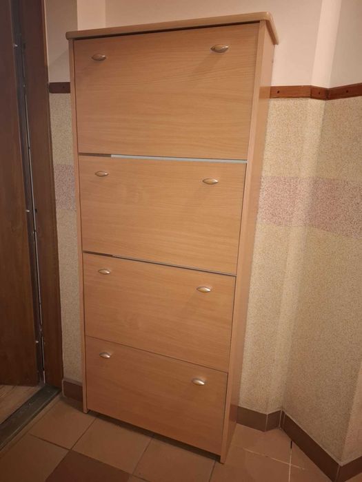 Szafka na buty czteropoziomowa 170x72x25