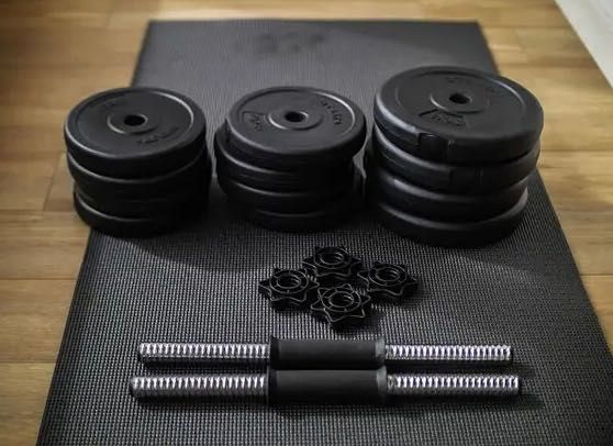 БЕЗ ПЕРЕДОПЛАТИ Гантели разборные 2х11 кг