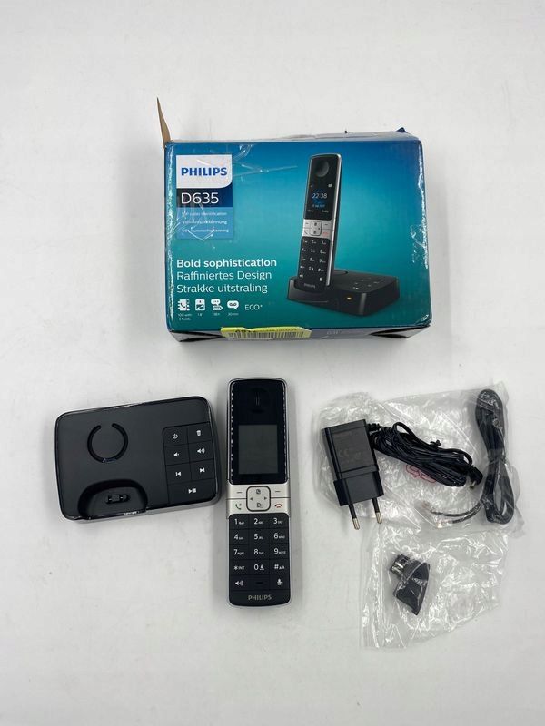 telefon bezprzewodowy philips d6351b brak j,polskiego tryb ciszy