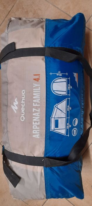 Namiot 4 osobowy z przedsionkiem Quechua