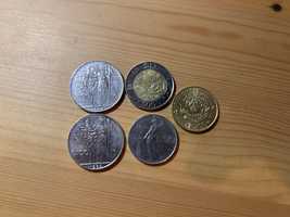 Liry włoskie monety dobry stan