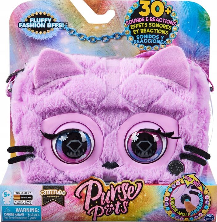 Purse Pets Cattitude Interaktywna Torebka Kotek