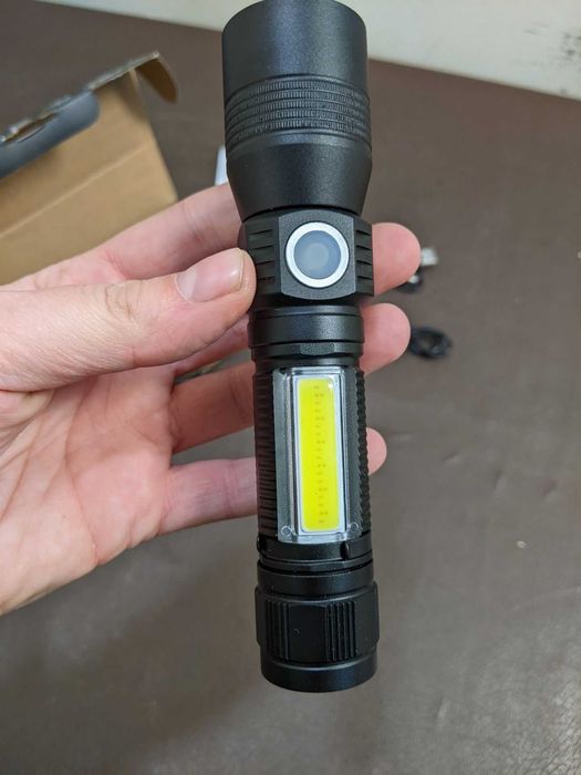Karrong S016-6000 3в1 УФ-светодиодные тактические мощные фонари