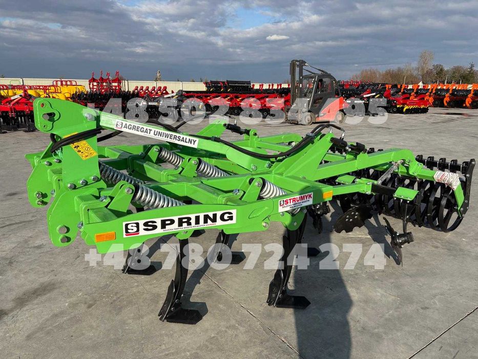 Bezorkowy/STRUMYK SPRING AGREGAT podorywkowo-orkowy/2m/ 2,4m/3m/gruber