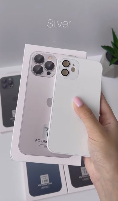 Чохол на iPhone 13 Про Макс та інші, чехол для айфон скляний арт. 12