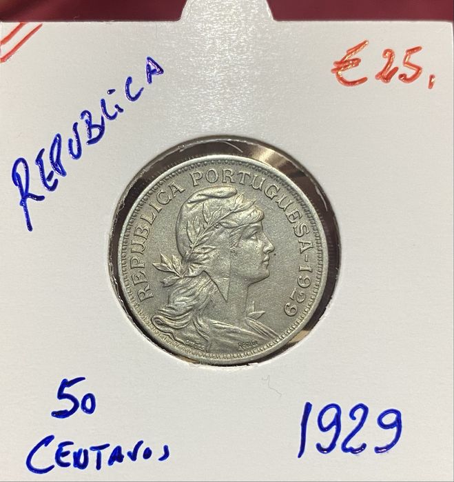 Moeda 50 Centavos 1929