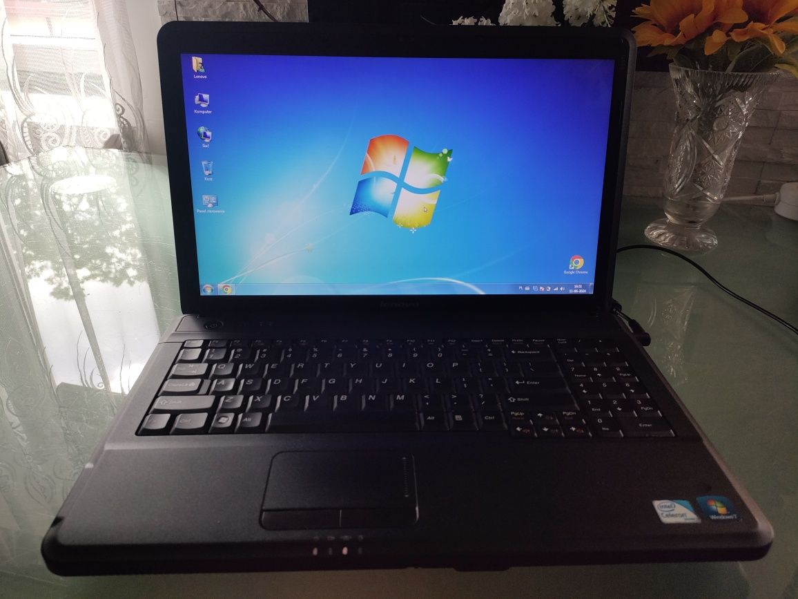 Sprawny Laptop do Internetu i YouTube Lenovo G550 NOWY Dysk SSD 120GB