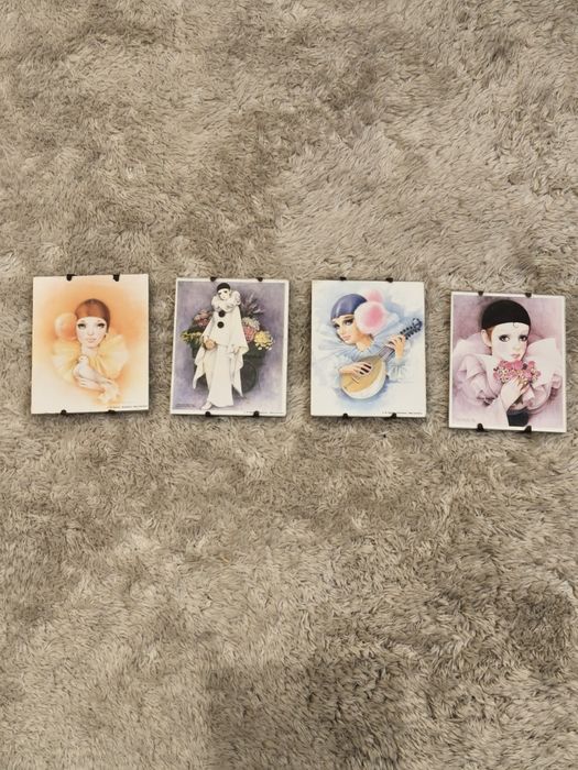 Pequenas fotos de arte Pierrot ,Mira Fujita