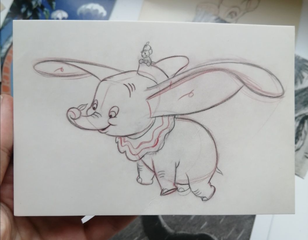 Оригинальные открытки Disney винтажные листівка сказки Дисней Плуто
