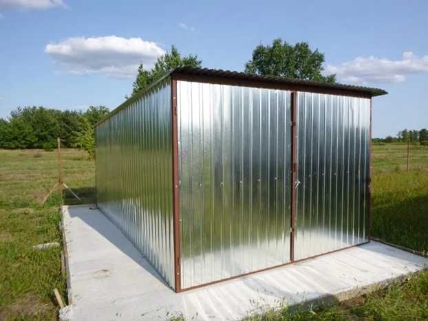 Garaż blaszany 3x5 Blaszak Wzmocniony  PRODUCENT