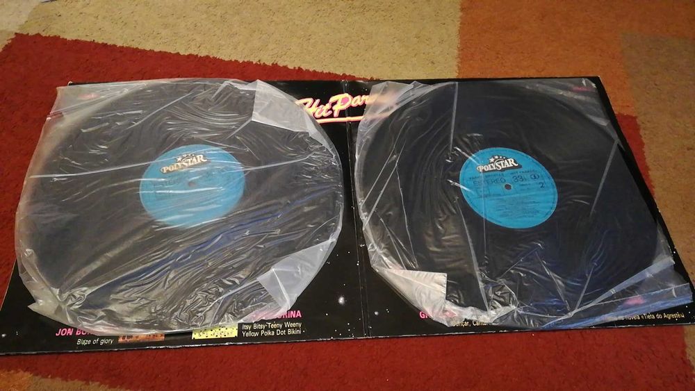 Disco de Vinil DUPLO - Hit Parade - Vários Artistas duplo 1990