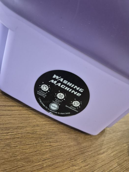 Mini-Máquina de lavar portátil e dobrável