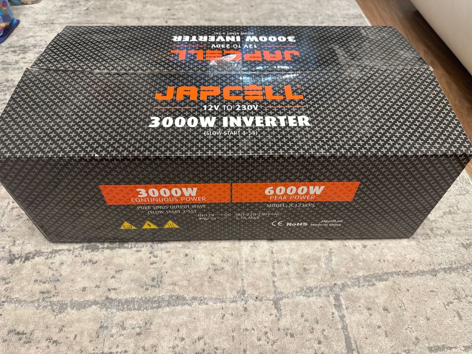 Japcell інвертор 12V to 230V чистий синус
