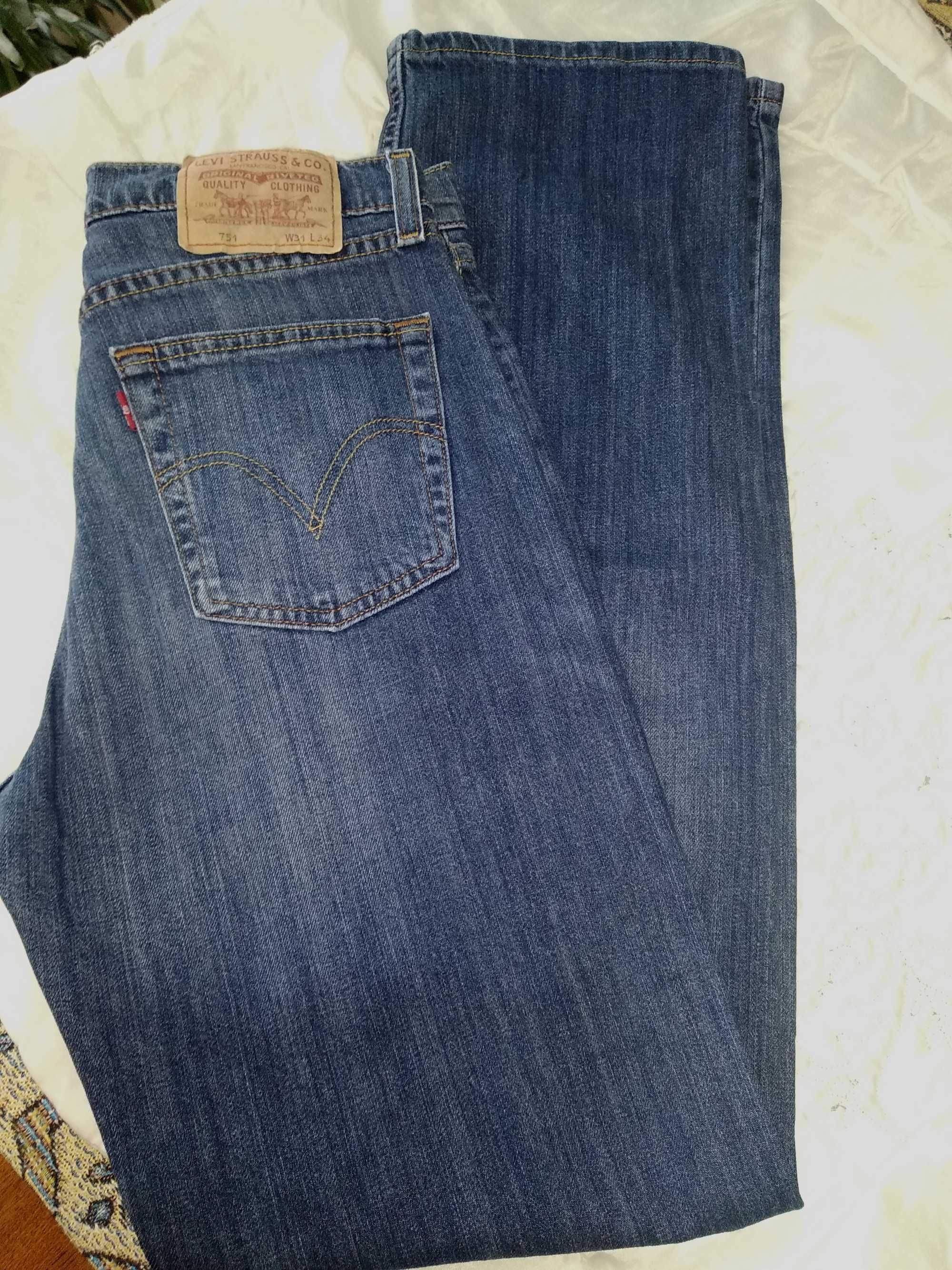 Джинси LEVIS 751 W31 L34  made in Pakistan