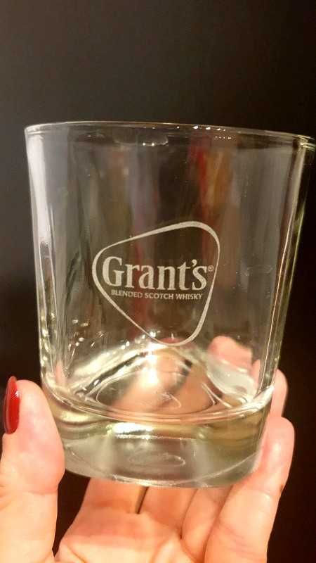 6 szklanek z grubym dnem do whisky. GRANT'S. 200ml