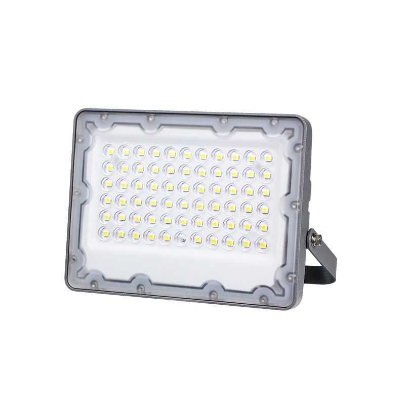 Projetor LED solar + painel solar 60W