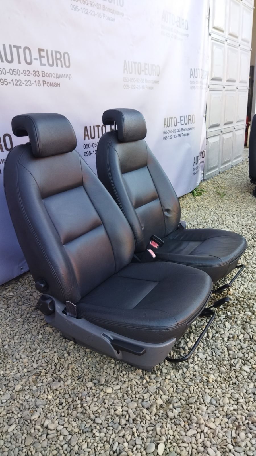 Спортивні шкіряні сидіння сідушки сидения Saab на ВАЗ