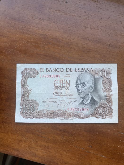 Notas 5 e 1000 liras africa dul e espanha