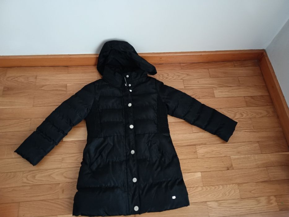 Kispo, colete e parka 7-8 anos ( como novos)