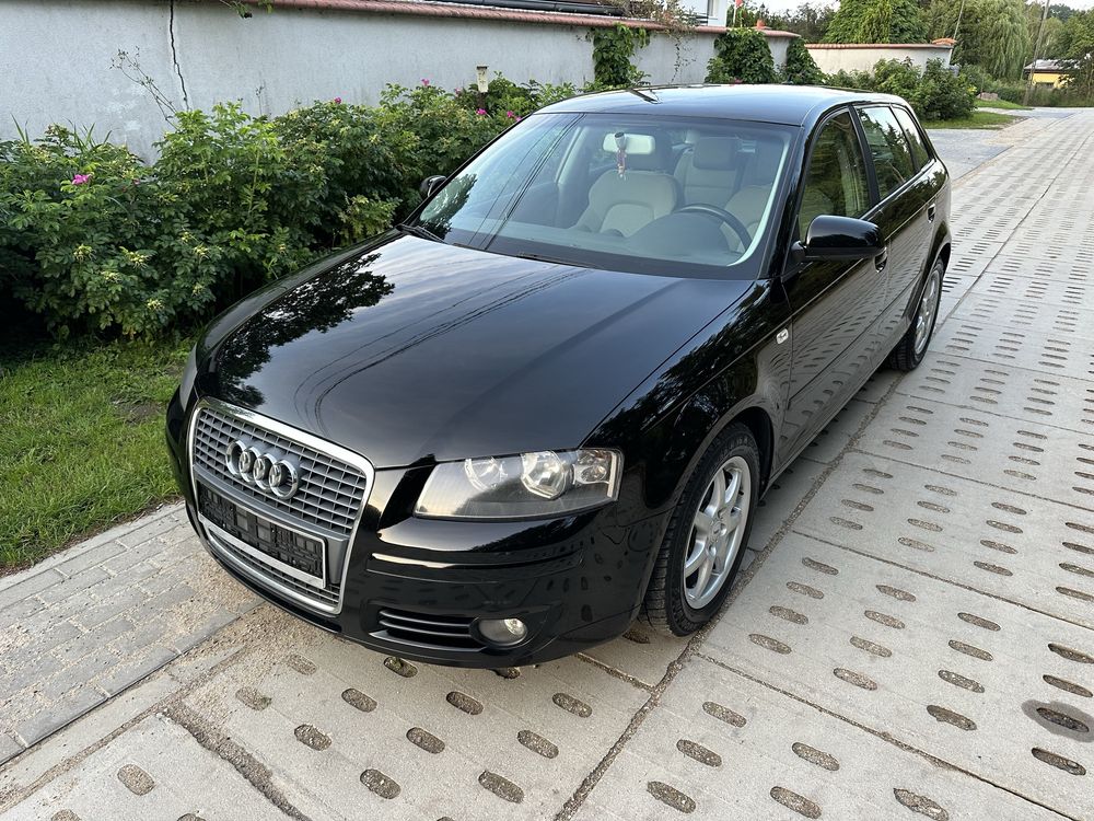 Audi A3 8P 2.0TDI Zadbany,Grzane fotele,Multifunkcja