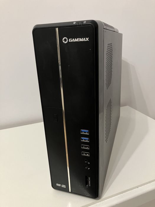 Корпус з блоком живлення Gamemax ST 602 для ПК mATX miniITX SFX