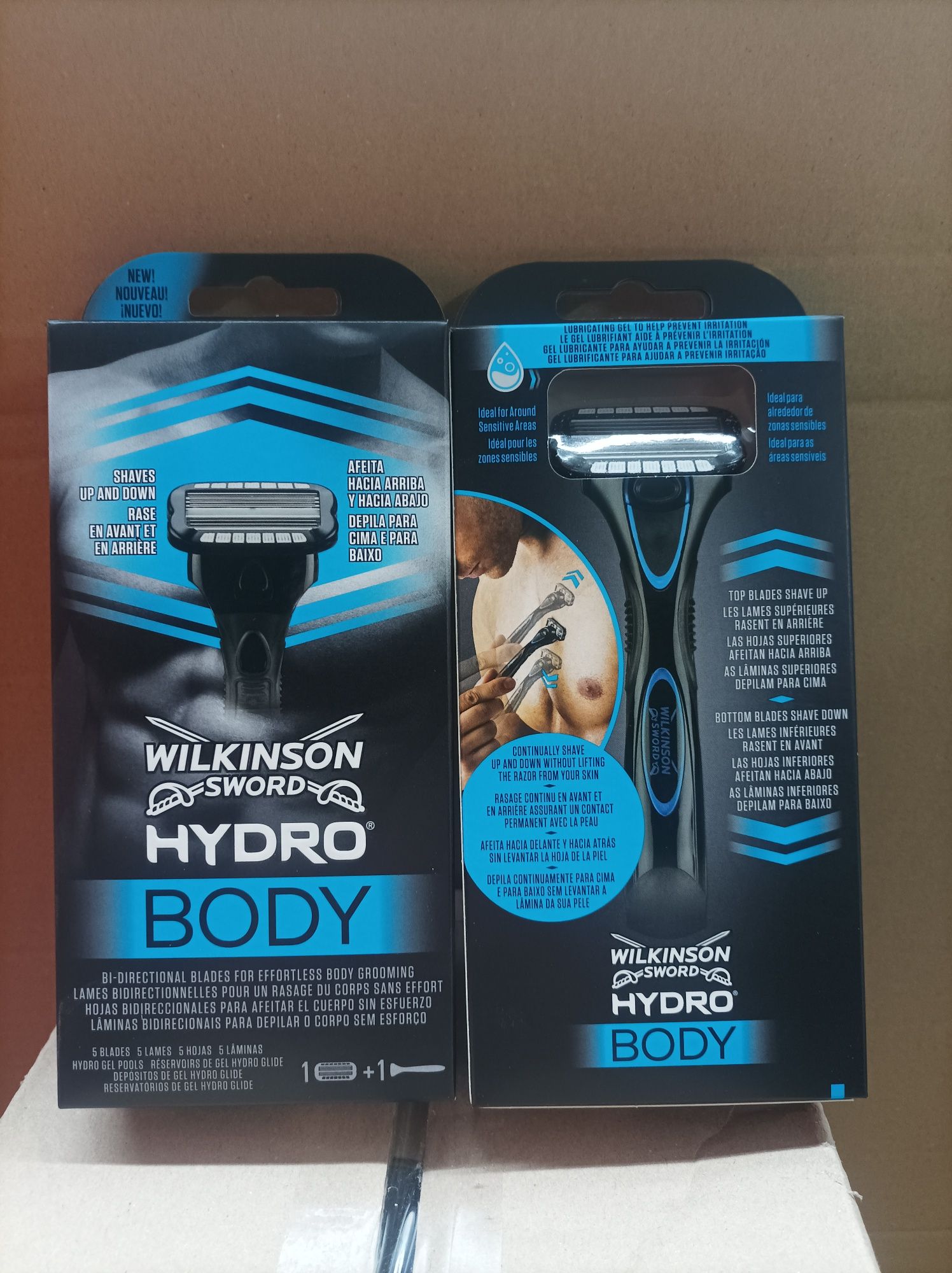 Станок для гоління 5 лез, Wilkinson sword hydro body