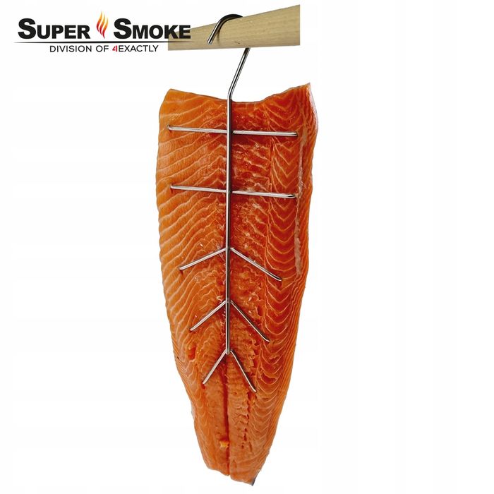 Hak Wędzarniczy Super Smoke do dużych filetów ryb 4mm Premium 33cm