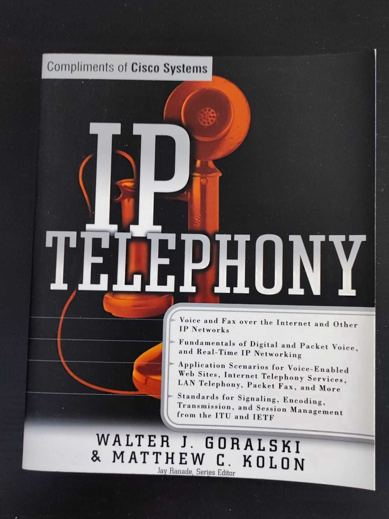 Livro 'IP TELEPHONY', editora McGraw-Hill