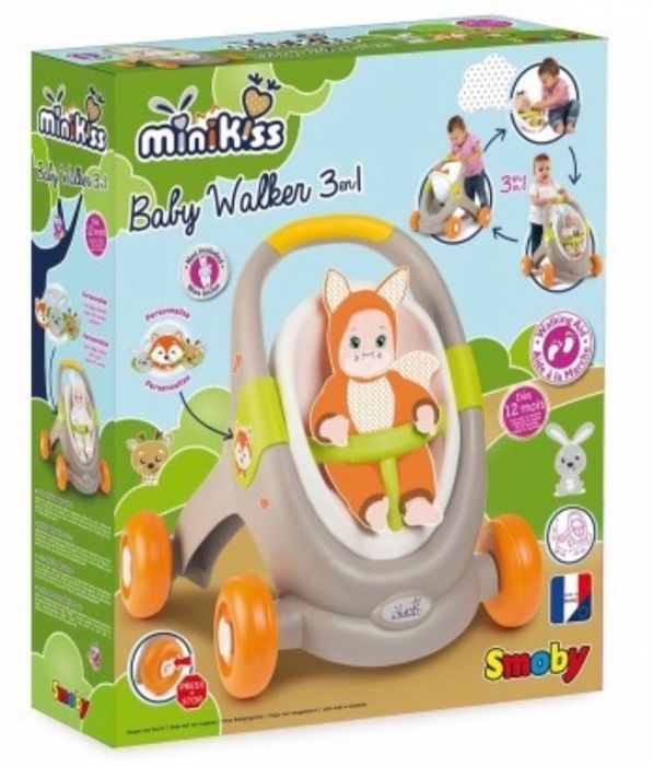 Коляска ходунки 3 в1