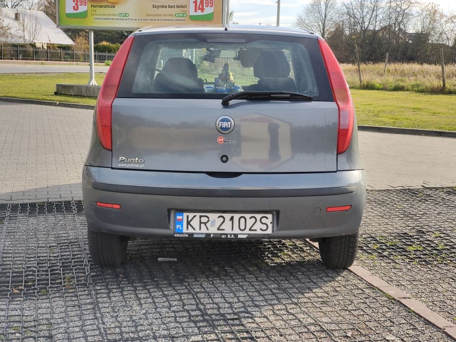 Fiat Punto II 2004 rok 1.2 aktualne opłaty, opony zimowe po serwisie