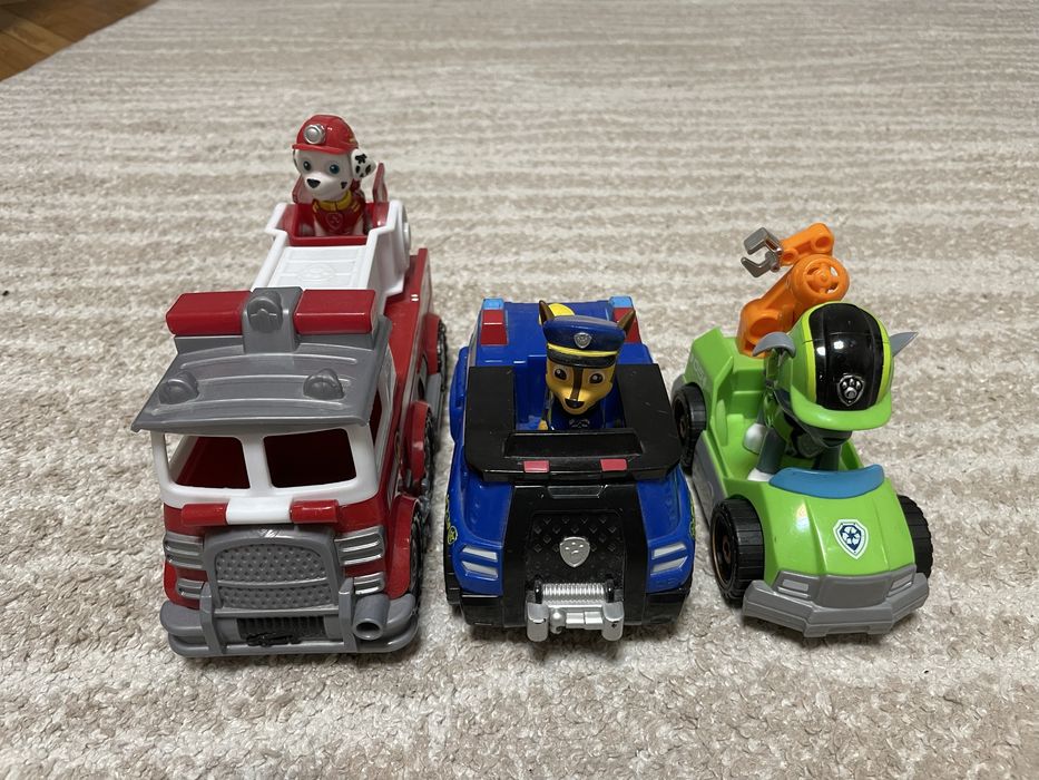 Щенячий патруль гонщик Чейз Маршал Роккі від Spin Master