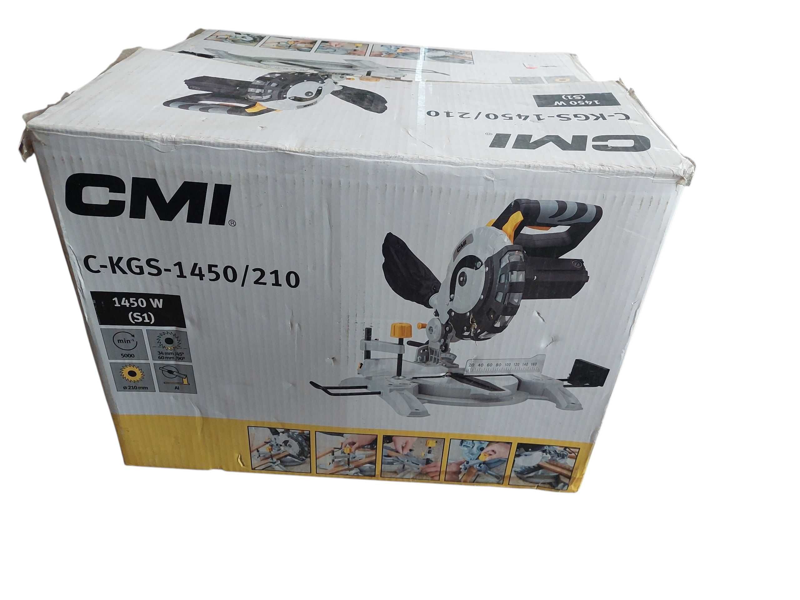 Pilarka ukosowa C-KGS o mocy 1450W  210mm marki CMI / Cz-wa