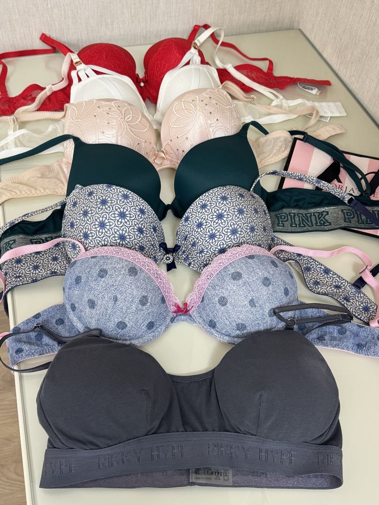 Бюстгальтер, лифчик 70 в kleo , primark 34c , victoria sicret 36A