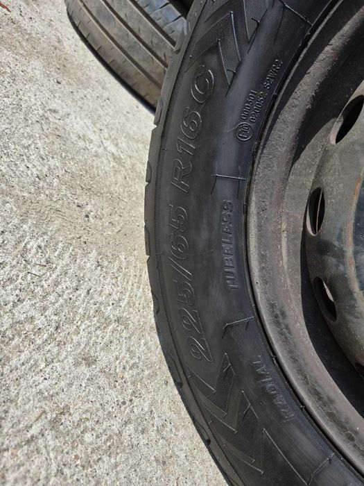 Opony letnie 225/65R16C 112/110R JAK NOWE 24ROK CargoSpeedEVO KORMORAN