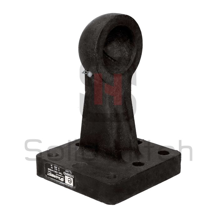 Ucho dyszla K80, 145x145 mm, zaczep kulowy, kalota, chochla,