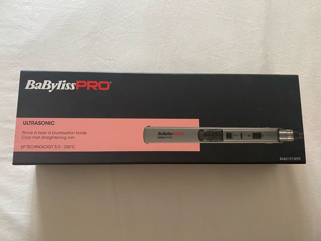 Babyliss prancha a vapor 
70€