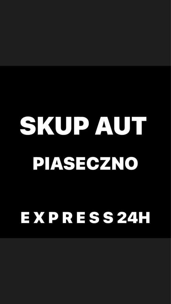 Skup Aut Skup samochodów 24H Złomowanie Kasacja Pojazdów SZYBKI ODBIÓR