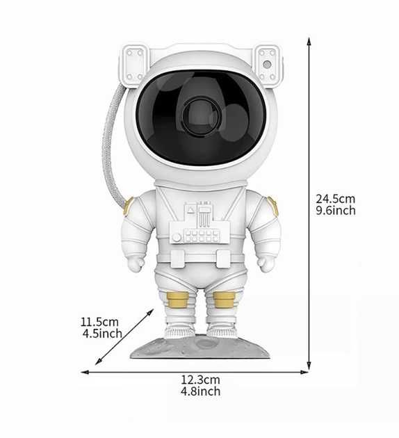 Детский ночник проектор Космонавт