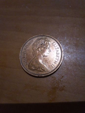 Продам монету Великобританії New Penny 1971р
