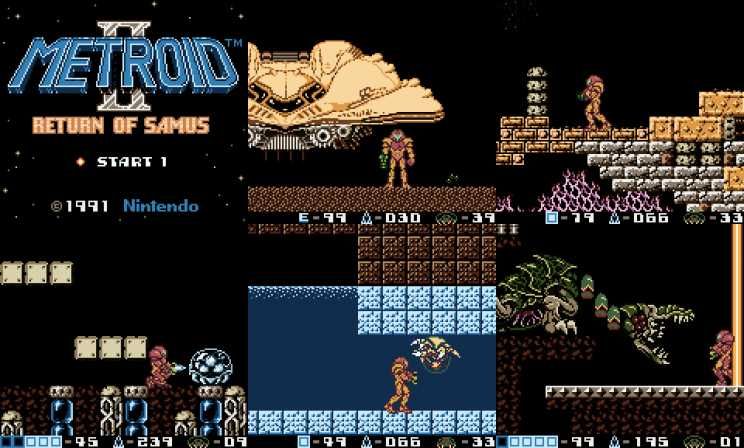 Metroid 2 DX - Rom Hack a Cores!