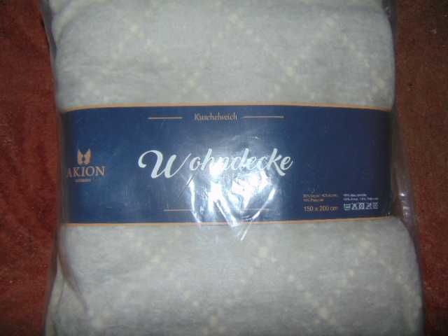do kolekcji - gruby wełniany koc