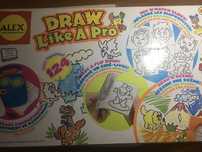 Alex Art Draw Like A Pro набор для рисования с проектором флипчарт