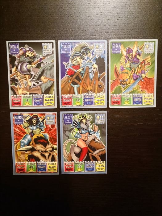 Cromos bolly kaos the legend